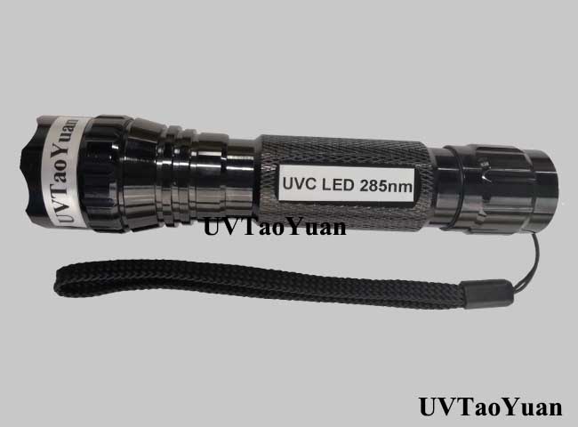 LED UVC Flashlight 285nm 18-20mW